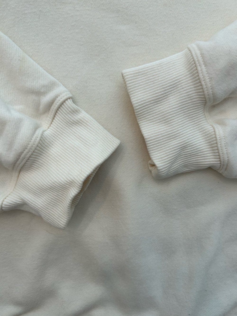 Varley Woods Sweat Sweatshirt Womens Medium Pullover Cream Anthropologie - Picture 11 of 15